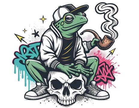Cool frog skater