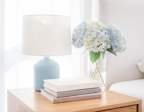 Minimalist bedside decor