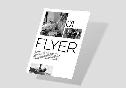 A4 Flyer Mockup