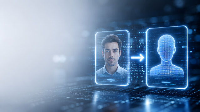 Digital identity transformation from human face to virtual avatar for privacy and cybersecurity