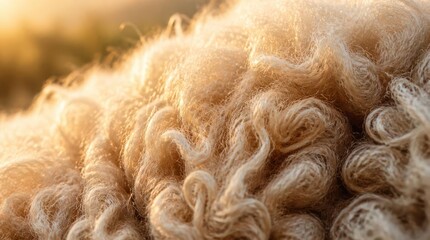 Fototapeta premium Sheep Wool