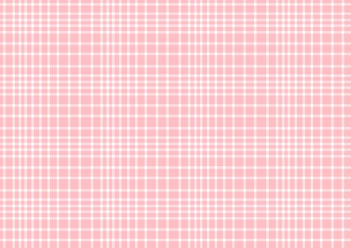 pink and white plaid pattern