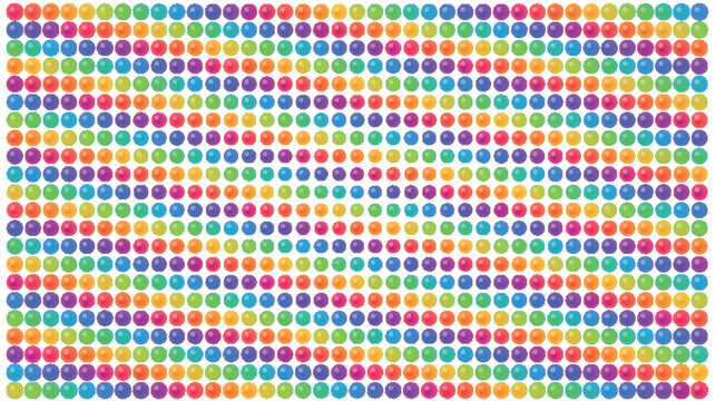 Colorful Polka Dot Pattern Abstract Background