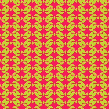 Vibrant Geometric Petal Vector Design