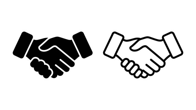 Handshake Icon Pair