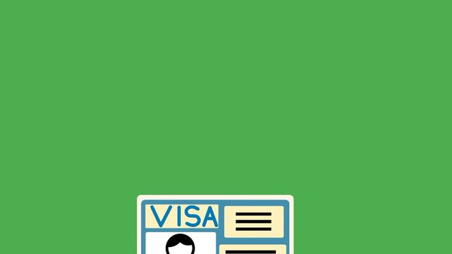 Visa rejection concept showing a hand stamping a visa document with a bold red rejection mark, symbolizing denied travel authorization and unsuccessful immigration approval.