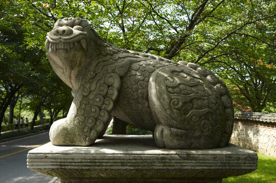 해태,호암미술관,용인시,경기도