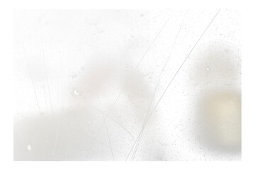 Obraz premium Mockup frame overlay featuring transparent film texture, subtle noise and grain, with top lighting isolated on transparent background
