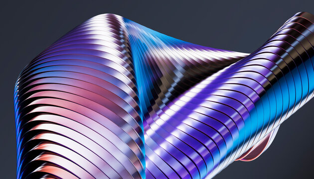 3D Curved Metallic Layers
