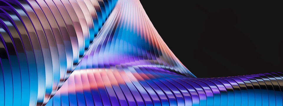 3D Layered Fluid Geometry