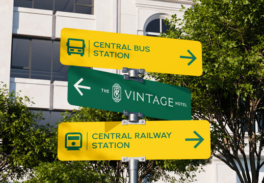 Outdoor Signage Mockup