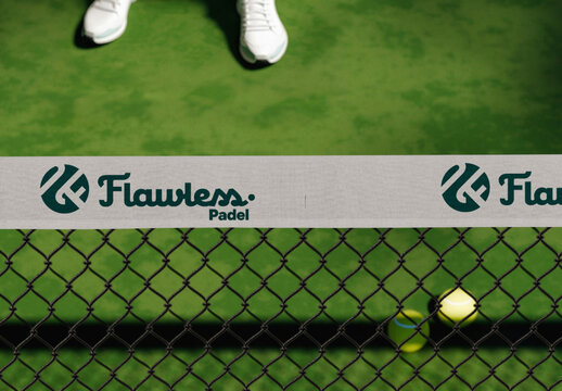 Padel Net Mockup