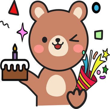 Cute Bear Character Emoticon Set for Compliments and Casual Expressions