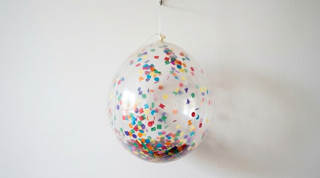 Realistic Helium Balloons Collection Isolated on White Background for Celebrations