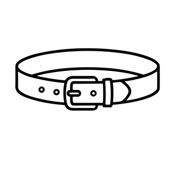 icon belt vector illustration
