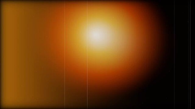 Javascript requestanimationframe light leak film burn orange glowing animation effect
