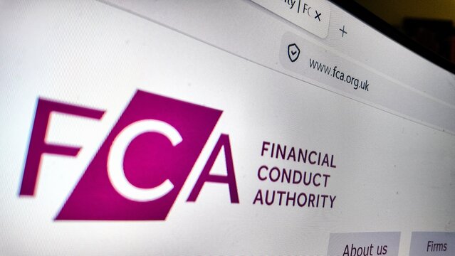 Dublin Ireland august 28 2026..  a computer screen with financial conduct authority uk website displayed
