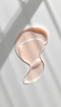 Skincare barrier layers reflecting minimal sunlight rays are captured in a clean minimalist graphic illustration