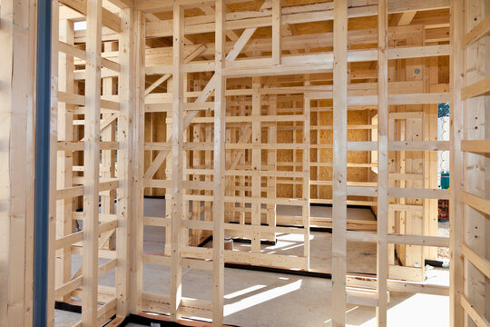 Europe, Germany, Rhineland Palantinate, Wooden walls of house building
