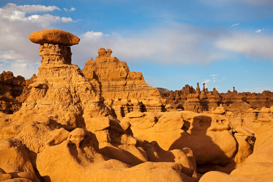 USA, Utah, Goblin Valley, San Rafael Swell, Rock formations