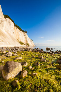 Denmark, Mon Island, Mons Klint, Chalk cliffs