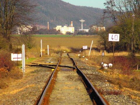 railway in the countryside
