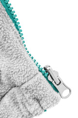 Jacket zipper closeup © Tarzhanova