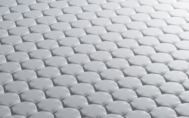 Obraz premium Gradient-colored hexagonal texture background, 3d rendering.