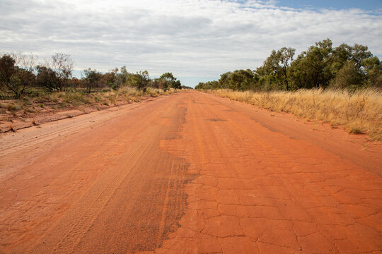 Red dirt road