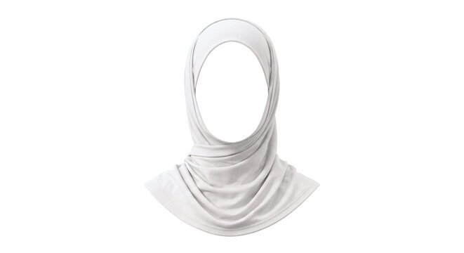 Headscarf, Islamic headscarf, hijab isolated on transparent background, PNG