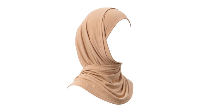 Headscarf, Islamic headscarf, hijab isolated on transparent background, PNG
