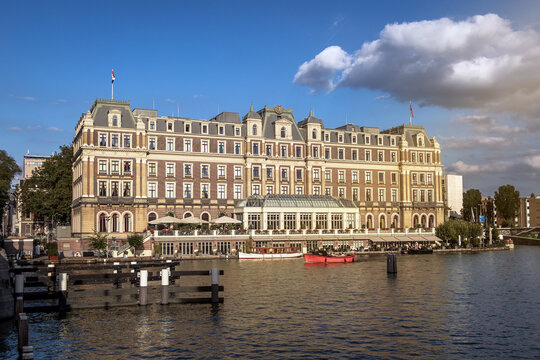 view of the amstel hotel amsterdam