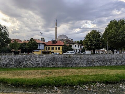 view of the old town of Kosovo Prizren