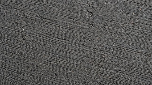 Detailed close-up abstract texture of rough brushed grey concrete surface background