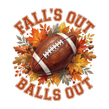Game Day Falls Out Balls Out PNG