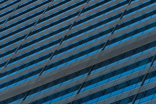 part of blue and gray building architecture background
