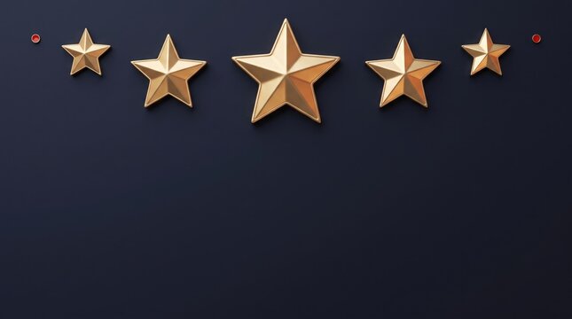 Celebrating china's national day with golden stars a symbol of pride and national unity
