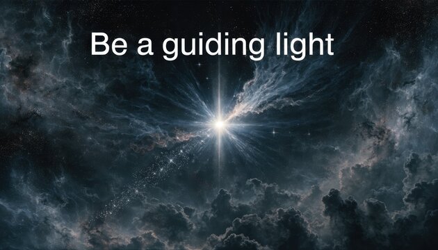 Single bright star shining in a dark expanse, gigapixel high fidelity v2