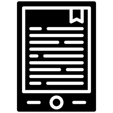 E Reader Icon