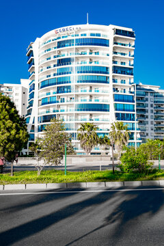 Alanya, Turkey &ndash; april 17, 2025: Calista Premium Residence, apartments along the coast