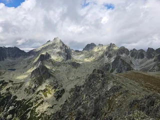 Fotobehang Grijs Widok z Kończystego  © Mirosaw