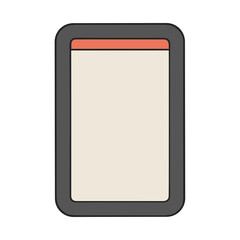 Fototapeta premium Blank notepad icon