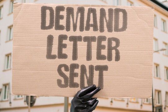 "Demand letter sent" Mandatory first step before suing. DEMAND. LETTER. MANDATORY. EMPLOYER. NOTICE.