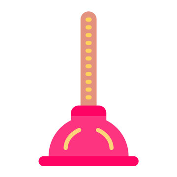 Plunger Vector Design Icon Style