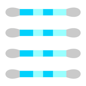 Cotton Swabs Vector Design Icon Style