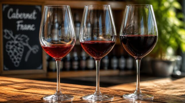 Trio of glasses at varying fill levels showcasing 20260509-gigapixel-high fidelity v2-6x