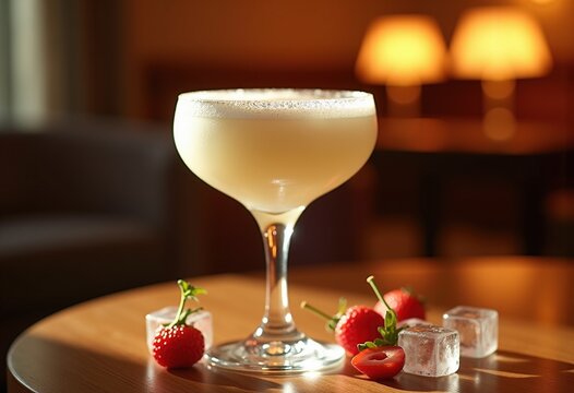 Intimate Evening White Cream Cocktail Charms Lounge Space
