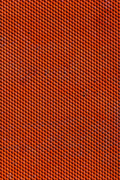 Close-up Textured Surface of Orange Basketball