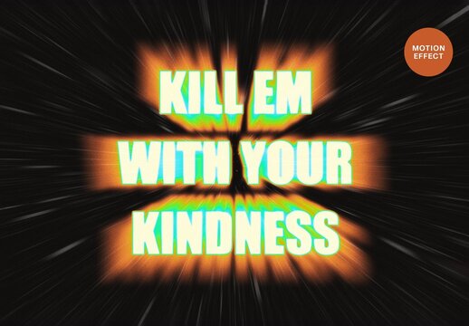 Cinematic Shine Text Effect For Poster And Branding Design