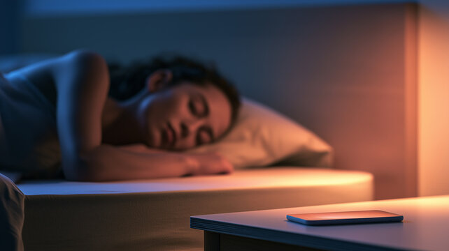 寝る前のスマートフォンを控えて質の高い睡眠を目指すデジタルデトックス